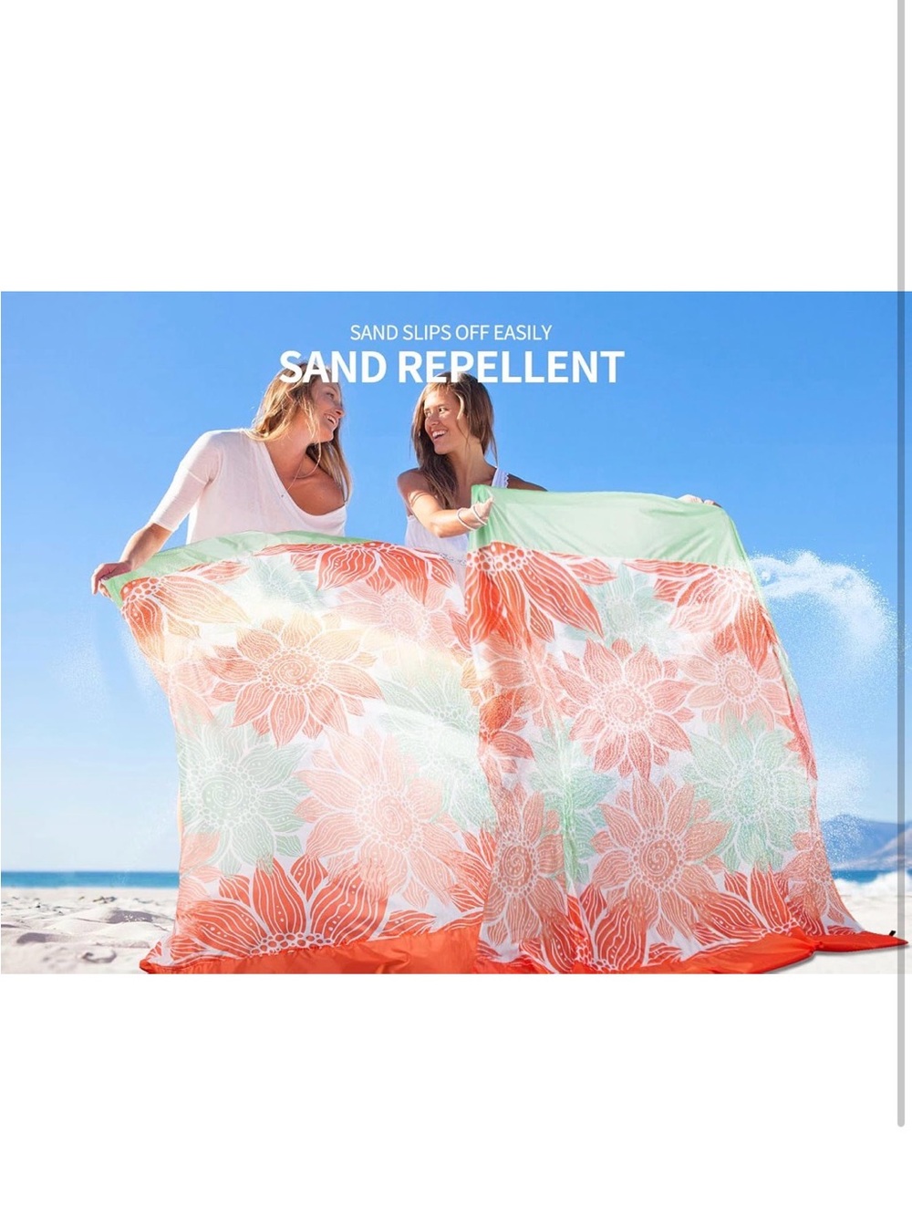 Extra Large Sandproof Beach Blanket - Picture 6 of 8